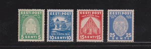 Estland 120-123 Wappen aus 1936 postfrisch einwandfrei - Imagen 1 de 1