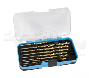 KUMA 15pc High Speed Steel HSS Twist Drill Drilling Bits Tool Set - Picture 1 of 3