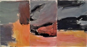 Sunset on the Coast _ Original Painting | Abstract Contemporary Modern Art - Picture 1 of 4