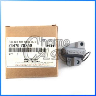 Tensor de correa de distribución para Kia Sorento Sportage Hyundai Santa Fe Sport 244702G350 Foto 1 de 4