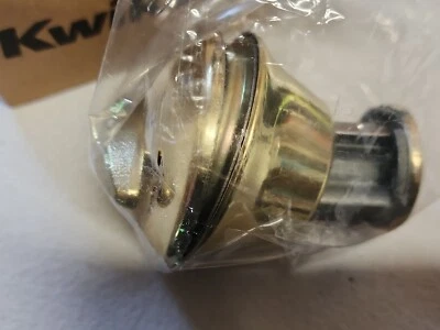 NOVO Kwikset Deadbolt, Cilindro Único, Latão Polido #660 3 RFAL SCS V1 - Imagem 1 de 4