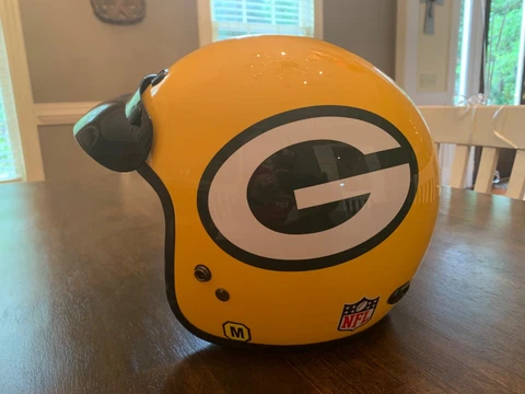 Green Bay Packers Motorcycle Helmet Cover