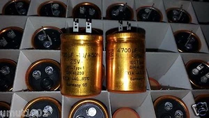12 STCK. NOS ROE GOLD EY/A 4700uf 25V AUDIO GRADE L.L HI_END KONDENSATOREN! - Bild 1 von 5