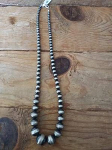 Authentic Navajo Pearl Necklace; 22 inches; NK16-4 - Picture 1 of 1