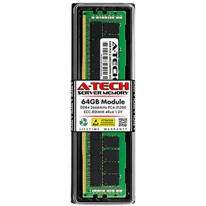 64GB 4Rx4 PC4-2666 RDIMM Supermicro 6119P-T3N 6119PW-C3N 6119PW-T3N Memory RAM - Picture 1 of 7