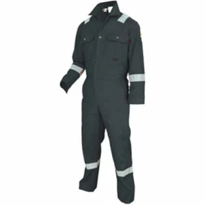MCR Safety DC1RG42T Gray Flame Resistant Reflective Contractor Coverall Size 42T - Picture 1 of 1