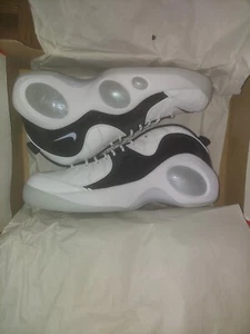 Nike Air Zoom Flight 95 Blanco Negro DV0820-100 Hombre Talla 10.5 Jason Kidd Retro - Imagen 1 de 7