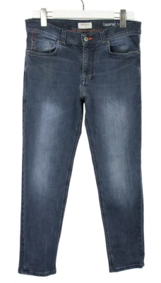 Mcneal Tapered Leg Vaqueros Hombres W32/L30 Triquitos Denim Descolorido Azul - Imagen 1 de 4