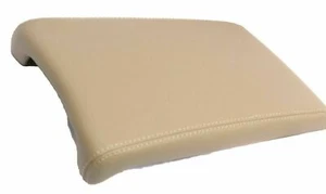 Beige Real Leather Center Console Lid Armrest Cover For 13-18 Acura RDX - Bild 1 von 6