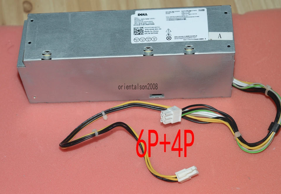 NEW Dell 3650 3040 5040 7040 240W B240AM Power Supply THRJK DHVJN HT04K - Image 1 of 3