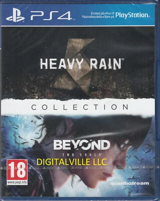 Heavy Rain Beyond Two Souls коллекции PS4 совершенно новый в заводской упаковке PlayStation 4 - Изображение 1 из 2