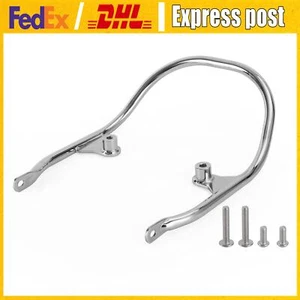 Chrome Passenger Handle Grab Rear Hand Bar For Kawasaki Z650 RS Z650RS 2021-23 E - Picture 1 of 8