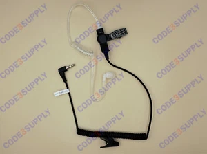 Auriculares con tubo de aire acústico de 2,5 mm pin jack puerto escuchar recibir solo - Imagen 1 de 3