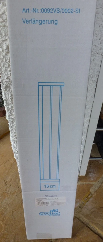 GEUTHER Tür- und Treppenschutzgitter Easylock Wood Natur,  VERLÄNGERUNGSTEIL ! - Bild 1 von 1