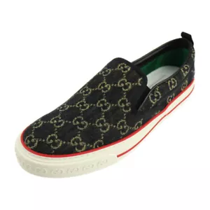 GUCCI sneakers 643489 tennis 1977 Reference size 11.6" slip-ons Size10 1/2 ... - Picture 1 of 10