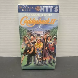 Caddyshack 2 VHS Tape NEW SEALED 1989 Chevy Chase Dan Aykroyd Randy Quaid - Picture 1 of 4