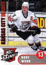 2000-01 Kansas City Blades #8 Dody Wood
