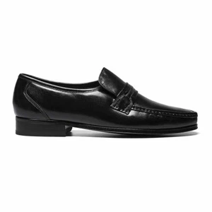 Florsheim Como Black Moc Toe Strap Loafer - Picture 1 of 96