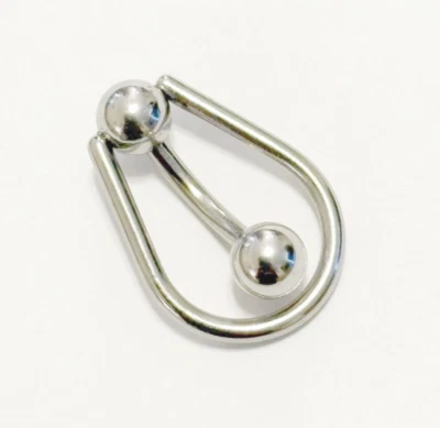 PACK ESTERILIZAR: BARRA DE ACERO QUIRÚRGICO VCH SIMPLEMENTE HERMOSA CAÍDA LÁGRIMA 14g. Foto 1 de 4