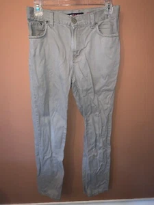 Tony Hawk Boy's 100% Cotton Regular Slim Fit Denim Jeans Light Beige Size 16 - Picture 1 of 6