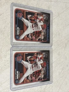 2024 Topps Update Cardinals Masyn Winn 2 Card Rc Lot - Picture 1 of 2