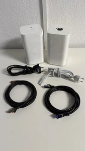 Apple AirPort Extreme A1521 6. Gen | 802.11ac | WLAN Router | 2 Stück +LAN-Kabel - Bild 1 von 9