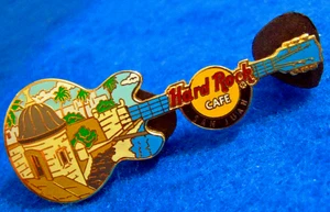 SAN JUAN PUERTO RICO DEVIL'S SENTRY BOX FORT EL MORRO GUITAR Hard Rock Cafe PIN - Picture 1 of 1