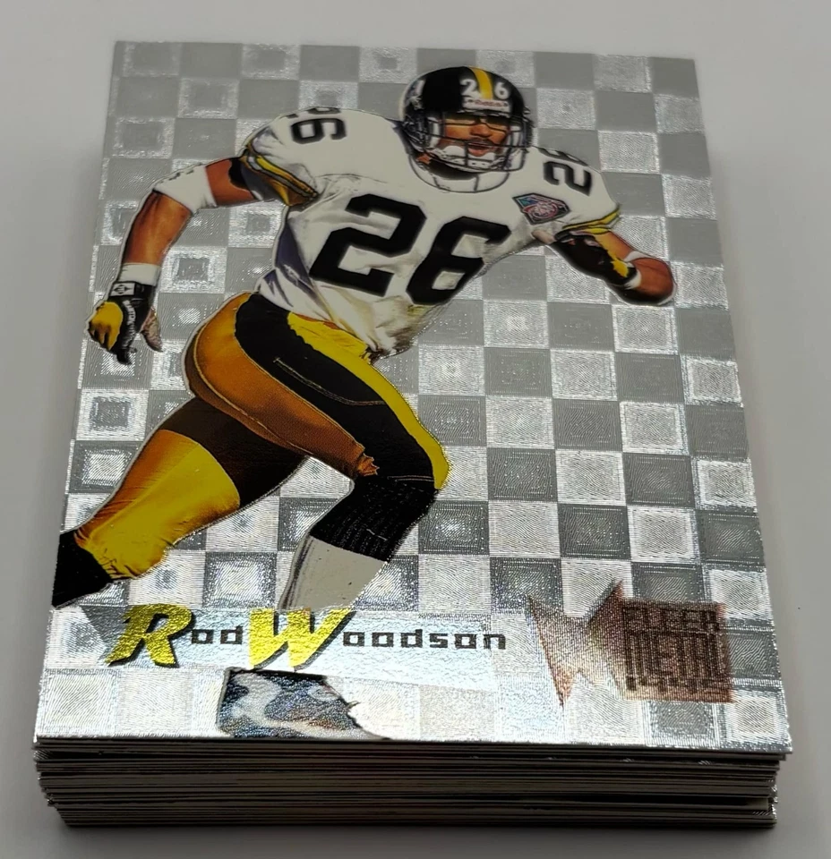 1995 Fleer Metal NFL Football Silver Flasher - Your Choice Complete Your Set - Image 1 of 1