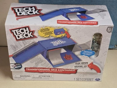 NEW!  Transforming Sk8 Container Pro Fingerboard Modular Skatepark by Tech Deck - Image 1 of 4