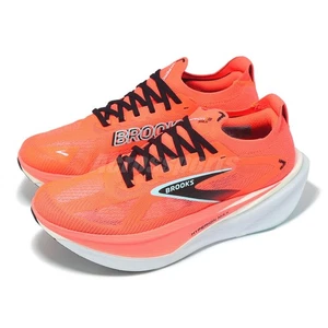 Brooks Hyperion Max 3 Fiery Coral Nero Atomizzatore Uomo Corsa su Strada 1104671D-670 - Foto 1 di 8