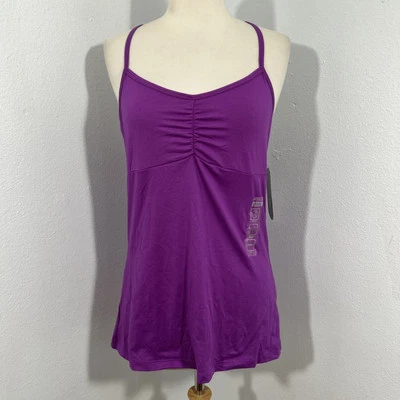 BCG Tank Top Womens Large Purple Babydoll Sleeveless Y2K - Image 1 of 4