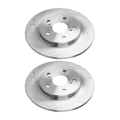 For Toyota Corolla iM 2017 2018 Brake Discs Rear | 2-Wheel Set Cast Iron Natural - Image 1 of 4