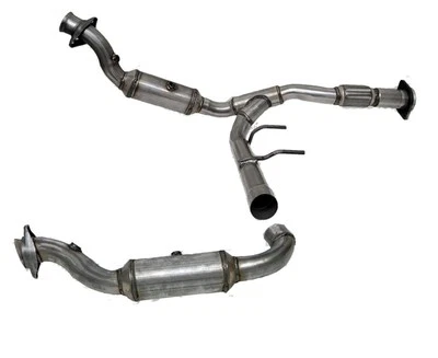 For 2018-2024 Ford Expedition 3.5L Dual Catalytic Converter Engine Y Flex Pipe - Image 1 of 4