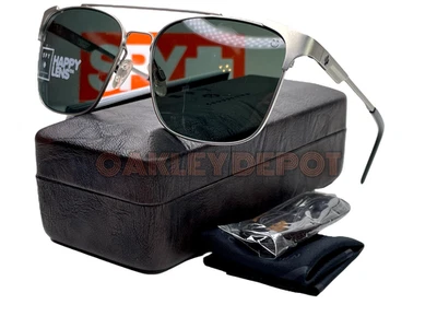 ✅🕶️ GAFAS DE SOL SPY OPTIC WINGATE MATE PLATA/GRIS FELIZ VERDE 673440869863 Foto 1 de 4