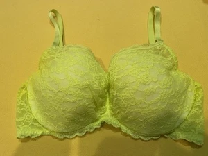 Reggiseno Victoria's Secret verde brillante taglia 38C - Foto 1 di 4