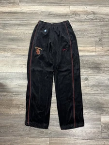 USC Trojans Nike Athletic Velour Pants Men's Small Black NCAA Basketball - Picture 1 of 9