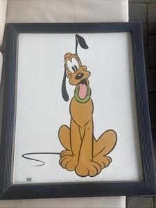 PÓSTER PLUTO DISNEY 16 X 20 AÑOS 90 ARTE MURAL RETIRADO VINTAGE FUERA DE STOCK - Imagen 1 de 8