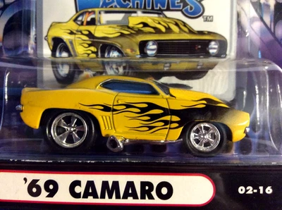 MÁQUINAS MUSCULARES 69 1969 CHEVY CAMARO - 69 LLAMAS CAMARO - AMARILLO - Foto 1 de 3