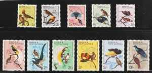 1964-65 Papua New Guinea Sc# 188-98 - Birds of Paradise. MH Cv$24.85 - Picture 1 of 1