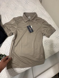 Flying Cross Men’s Size XS Impact Polo Silver Tan- F1 3200 NWT - Picture 1 of 7
