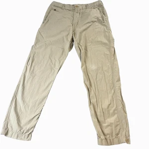 Diesel Platton Chinos Mens 32 30 Loose Tapered Beige Smart Casual Preppy - Picture 1 of 13