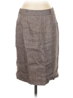 Женская серая повседневная юбка Trina Turk 4 - Изображение 1 из 2