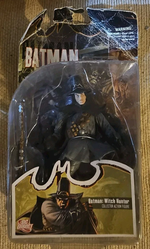 DC Direct Toys Batman Cazador de Brujas Retorno de Bruce Wayne 7” Caja Dañada Foto 1 de 2