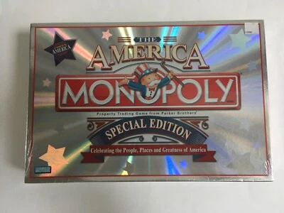 Monopoly America Special Edition 2002 Parker Brothers New Factory Sealed - Image 1 of 4
