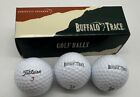 Buffalo Trace Logo Titleist Golf Balls True Feel Box Of 3 Buffalo Trace Bourbon