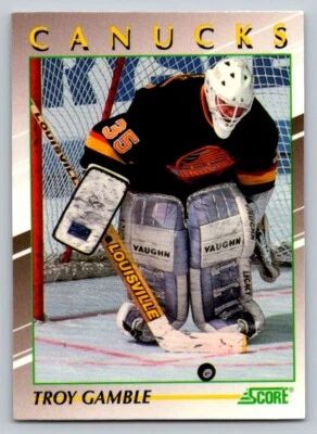 1991-92 Score Young Superstars - #29 Troy Gamble - Image 1 of 2