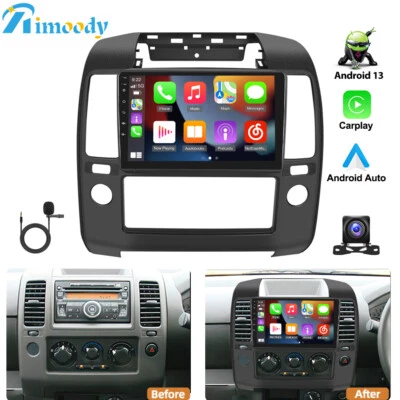 Für Nissan Navara D40 2006-12 Autoradio Android 13 CarPlay GPS Navi WIFI Kamera - Bild 1 von 4