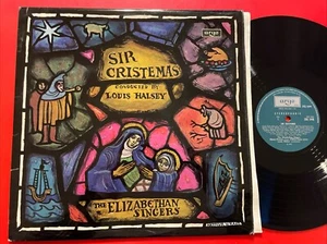 The Elizabethan Singers / Louis Halsey Sir Cristemas LP Argo Stereo Christmas EX - Picture 1 of 5