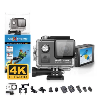 GoXtreme Black Hawk+ 4K Waterproof Action Camera - Black - Image 1 of 4