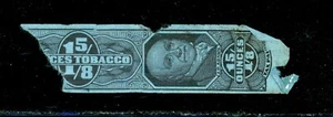 US 1 5/8 Ounces - Tobacco Tax - Used - Worn         (9-C223) - Picture 1 of 1
